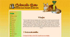 Desktop Screenshot of coloradogato.cz